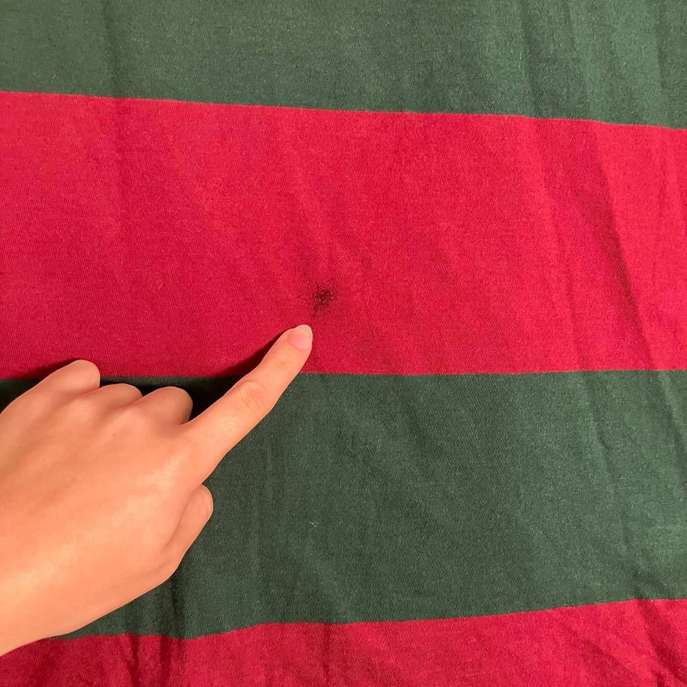 Polo Ralph Lauren Hoodie Mens 3XB Green Red Striped Long Sleeve Cotton Big Tall - Picture 10 of 16